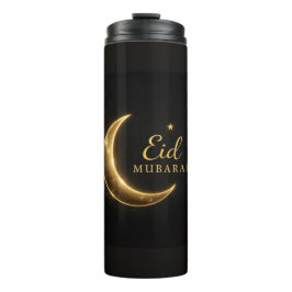 Luxe Gouden Halve Maan Eid Mubarak Fles Moderne Is