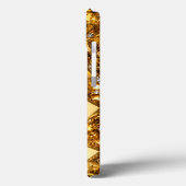 Luxe Gouden Kristal iPhone 13 Kunst Case Design (Achterkant / Links)