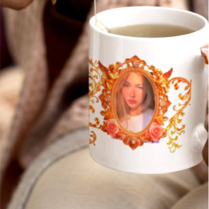 Luxe Gouden Lijst voor Uw Foto's Gepersonaliseer Koffiemok
