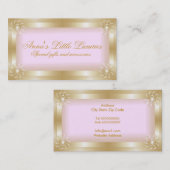 Luxe gouden Lijsten Visitekaartjes (Voorkant / Achterkant)