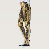 Luxe gouden look leggings (Links)