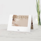 Luxe Gouden Marmer Dennen Moderne Zakelijke Feestdagen Kaart (Achterkant)