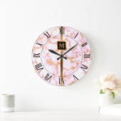 Luxe gouden marmer grote klok (Huis)