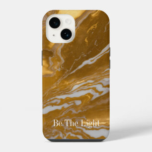 Luxe Gouden Marmeren iPhone/iPad Case iPhone 14 Hoesje