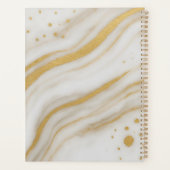 Luxe Gouden Marmeren Professionele 2026 Planner (Achterkant)