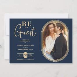 Luxe Gouden Ovale Lijst Charmante Foto Bruiloft