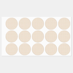 Luxe Gouden Patroon Monogram Labels