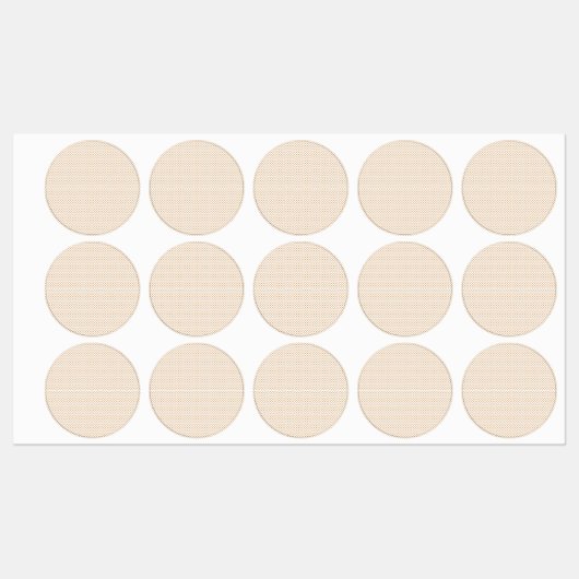Luxe Gouden Patroon Monogram Labels (Vel)