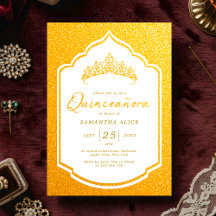 Luxe Gouden Quinceanera Feest 