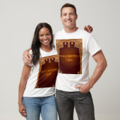 | Luxe Gouden Rand Trouwthema Shirt (Unisex)