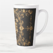 Luxe Gouden Roos Latte Mok (Rechts)