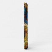 Luxe Gouden Slang Chic Exotisch Anima Case-Mate iPhone Case (Achterkant/links)