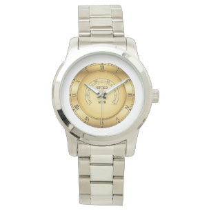 Luxe Gouden  Speedometer Klok MPH Display Horloge