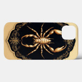 Luxe Gouden Spinnekunst Case-Mate iPhone Case (Achterkant (horizontaal))