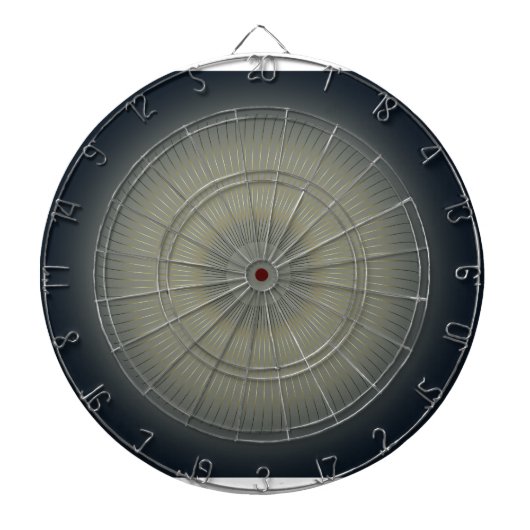 Luxe Gouden Spiraal Moderne Navy Dartbord (Voorkant)