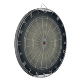 Luxe Gouden Spiraal Moderne Navy Dartbord (Voorkant Links)