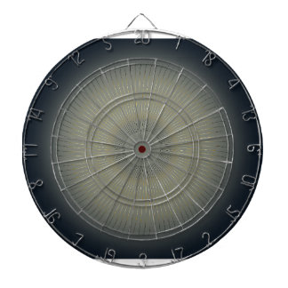 Luxe Gouden Spiraal Moderne Navy Dartbord