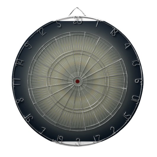 Luxe Gouden Spiraal Moderne Navy Dartbord (Voorkant)