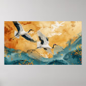 Luxe gouden stijl poster (Voorkant)