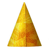 Luxe gouden textuur, abstracte achtergrond. feesthoedjes (Achterkant)