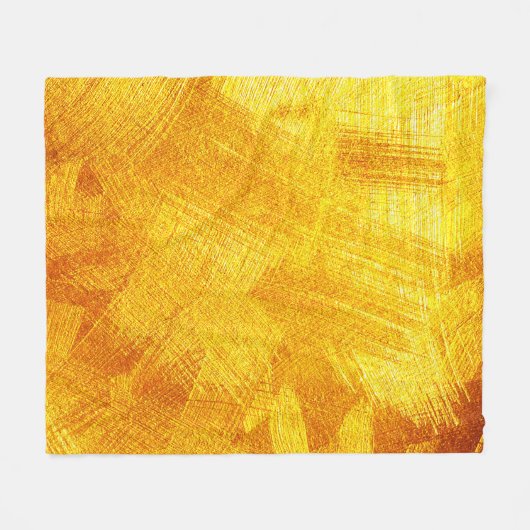Luxe gouden textuur, abstracte achtergrond. fleece deken (Voorkant (Horizontaal))