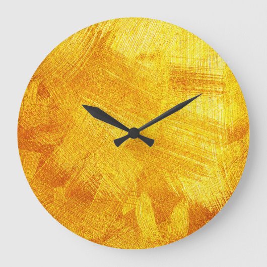Luxe gouden textuur, abstracte achtergrond. grote klok (Voorkant)
