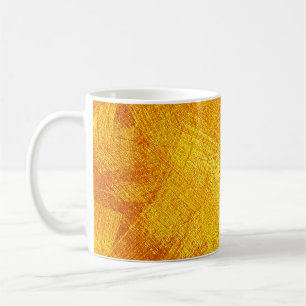 Luxe gouden textuur, abstracte achtergrond. koffiemok