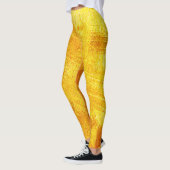 Luxe gouden textuur, abstracte achtergrond. leggings (Links)