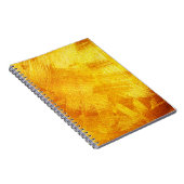 Luxe gouden textuur, abstracte achtergrond. notitieboek (Rechterzijde)