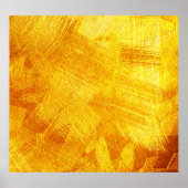 Luxe gouden textuur, abstracte achtergrond. poster (Voorkant)
