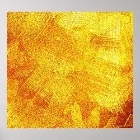 Luxe gouden textuur, abstracte achtergrond. poster (Voorkant)