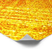 Luxe gouden textuur, abstracte achtergrond. poster (Hoek)