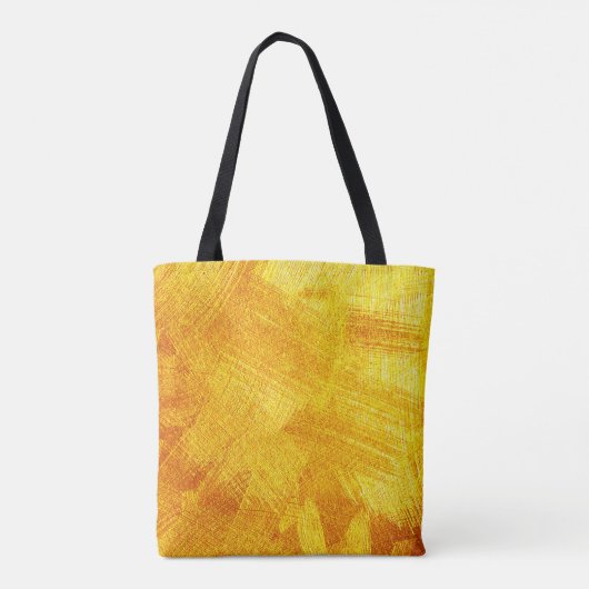 Luxe gouden textuur, abstracte achtergrond. tote bag (Achterkant)