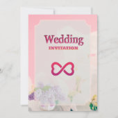 Luxe gouden textuur islamitische bruiloft uitnodig kaart (Voorkant)