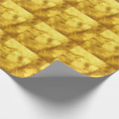 Luxe gouden textuur ontwerp cadeaupapier (Hoek)