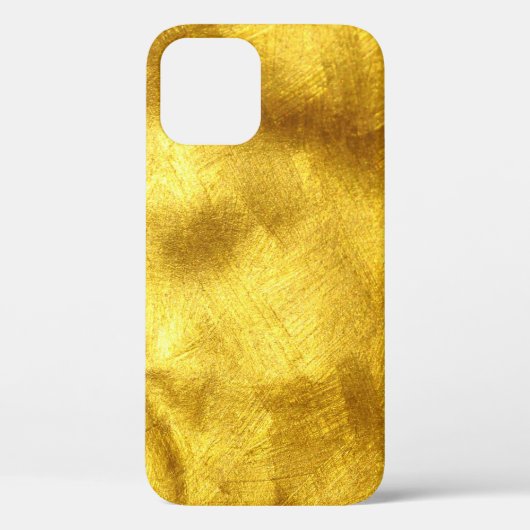 Luxe gouden textuur ontwerp Case-Mate iPhone case (Achterkant)