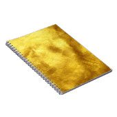 Luxe gouden textuur ontwerp notitieboek (Rechterzijde)