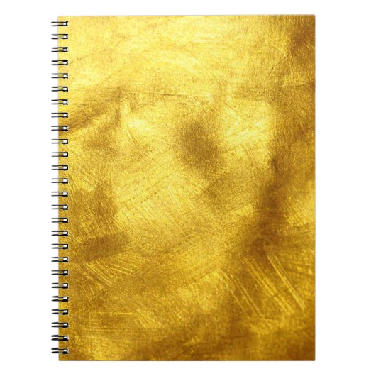 Luxe gouden textuur ontwerp notitieboek (Voorkant)
