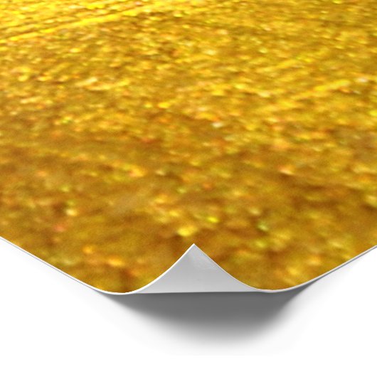 Luxe gouden textuur ontwerp poster (Hoek)