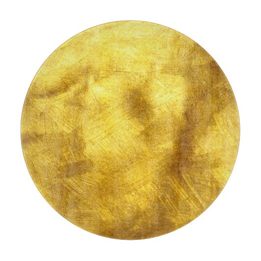 Luxe gouden textuur ontwerp snijplank (Voorkant)