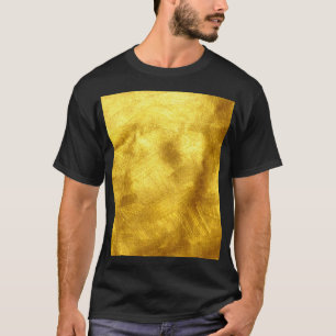 Luxe gouden textuur ontwerp t-shirt