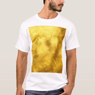 Luxe gouden textuur ontwerp t-shirt