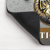 Luxe Gouden Tijger Embleem Ontwerp 🐯 Muismat (Hoek)
