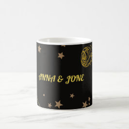Luxe Gouden Trouwkaart Koffiemok