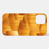 Luxe gouden vormen, geometrisch naadloos patroon Case-Mate iPhone case (Achterkant (horizontaal))