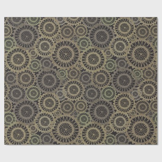 Luxe goudflessenpapier cadeaupapier (Vlak)