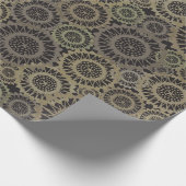 Luxe goudflessenpapier cadeaupapier (Hoek)