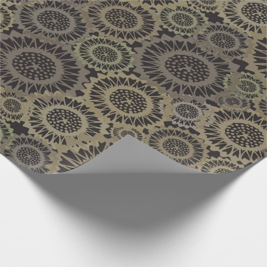 Luxe goudflessenpapier cadeaupapier (Hoek)