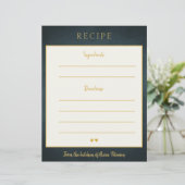 Luxe goudkoortsrecept voor goudkoorts in de marine (Staand voorkant)