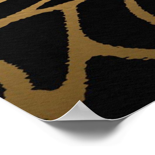 Luxe goudluiharen en make-upsalon poster (Hoek)